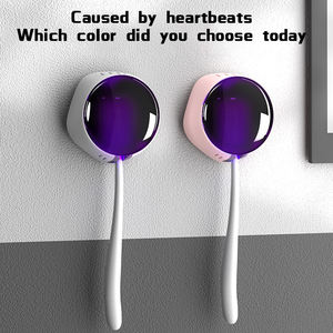 UV Toothbrush Disinfection Mini Portable Wall Mounted Smart <b>Tooth</b> <b>Brush</b> Sterilizing <b>Holder</b> Toothbrush Sanitizer Sterilization - Product Image 2