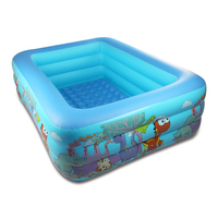 Jouets aquatiques de spa en PVC pour enfants, piscine pour enfants, baignoire pliable portable, baignoire gonflable pour bébé, vente en gros, 120cm
