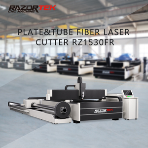 เครื่องตัดท่อไฟเบอร์เลเซอร์ Razortek 1530 และเครื่องตัดแผ่นด้วยเลเซอร์ พร้อมเครื่องตัดท่อไฟเบอร์เลเซอร์แบบหมุน 3/6 เมตร - Product Image 1