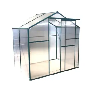 温室花园棚铝框架工具户外diy工具存储