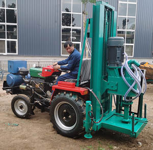 100m 200m 유압 물 우물 드릴링 장비 4 륜 36HP 트랙터 장착 물 우물 드릴링 머신 - Product Image 5