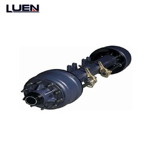 Essieu de remorque de type américain à frein à disque pneumatique, capacité de charge nominale 20T, pour semi-remorque <span class=keywords><strong>porte</strong></span>-voitures - Product Image 4