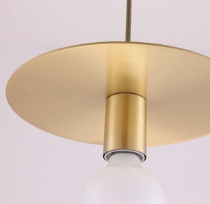 Lampes à <span class=keywords><strong>suspension</strong></span> à pois Noir Minimaliste Verre Lait Globes Luminaires Or Lampe à <span class=keywords><strong>suspension</strong></span> à point unique pour salle à manger - Product Image 6