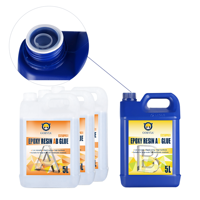 Colle liquide transparente GORVIA E325DPO31-15L+5L, résine époxy, colle AB pour dessus de table