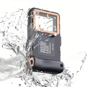 Custodia Impermeabile per Telefono con Laccetto, Protezione Premium per Immersioni e Nuoto fino a 15m, Universale per <span class=keywords><strong>iPhone</strong></span> Samsung e Altri Smartphone - Product Image 2