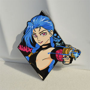 Broches <span class=keywords><strong>de</strong></span> Esmalte con Diseño <span class=keywords><strong>de</strong></span> Anime <span class=keywords><strong>LOL</strong></span>, Accesorios para Mochilas, Ropa y Solapas - Product Image 6