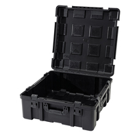 Boîte de rangement carrée robuste et étanche 575725, conteneur de protection antichoc pour instruments, appareils et accessoires