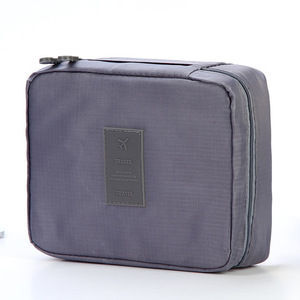 Neceser de viaje portátil, neceser impermeable para cosméticos y maquillaje con múltiples compartimentos, diseño compacto y ligero para viajes - Product Image 6