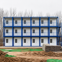 Maison préfabriquée modulaire à 3 étages certifiée CE, design moderne pour bureaux et dortoirs, facile à installer
