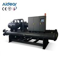 Condensateur refroidi par air Aidear en promotion avec deux ventilateurs pour unité de condensation de chambre froide, bobine de condensation