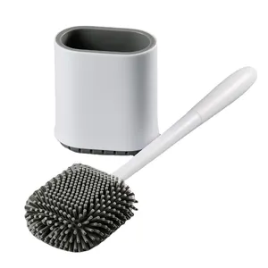 Buy Wholesale China Silicone Flex Toilet Brush With Slim Holder