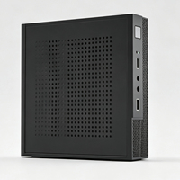 Boîtier PC Mini ITX Premium avec port audio USB, hauteur de refroidisseur CPU de 30 mm autorisée, boîtier d'ordinateur
