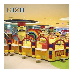 미래 지향적인 센스 테크놀로지 대형 실내 어린이 놀이터 세트 공원 어린이 실내 놀이기구 (클라이밍 월 포함) - Product Image 5