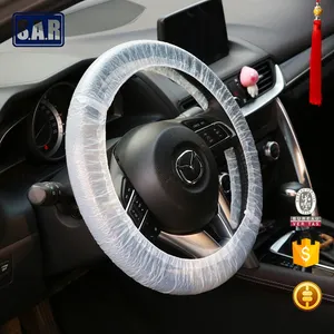 La protection de la sécurité universelle en plastique jetables voiture  claire Housses de siège - Chine Couvercle du volant, le couvercle du volant  de voitures
