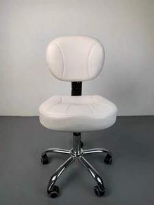 เก้าอี้ทำเล็บสีเหลืองสไตล์เดียวกับเก้าอี้ทันตกรรม, เก้าอี้ต่อขนตา, เก้าอี้แต่งหน้าสักคิ้ว, เก้าอี้ช่างตัดผม, เก้าอี้ทำเล็บป้องกันหลังสำหรับสำนักงาน - Product Image 2