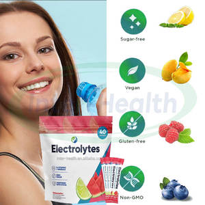 Ausreson OEMカスタムアミノケト電解質プライベートラベル無糖有機バルクサプリメントエネルギードリンクミックス電解質粉末 - Product Image 4