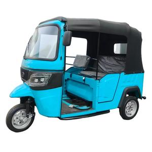 Tuktuk Eléctrico de 4 Plazas, 60V/72V 4500W, Triciclo de Pasajeros de 2 Filas, 100km de Autonomía, Compatible con el Modelo Bajaj <span class=keywords><strong>TVS</strong></span> - Product Image 1
