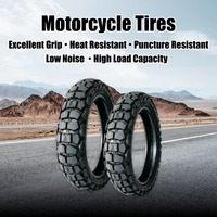Pneu tubeless double usage résistant à l'usure 110/90-17 pour moto d'aventure 17 pouces – Vente en gros