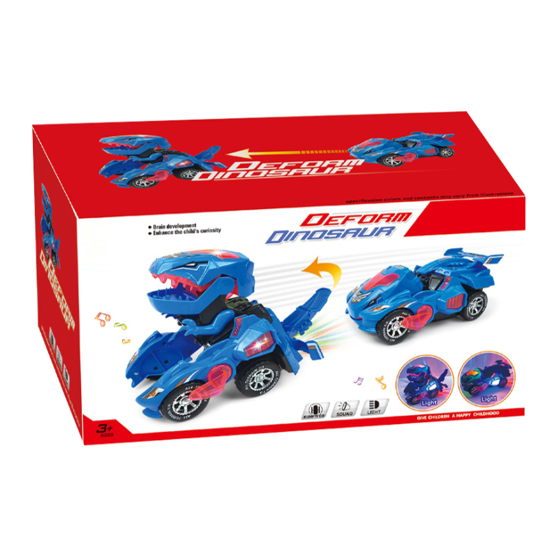 Voiture Dinosaure Lumineuse Avec LED Verte - Jouet Compatible Pistes Flexibles, ABS, Pile AA - Cadeau éducatif Pour Garçons Et Filles