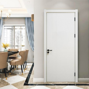 Puerta de PVC de Alta Calidad, Laminada, Resistente al Agua, Puerta de Madera y Plástico Compuesto <span class=keywords><strong>para</strong></span> Interiores, Puerta WPC <span class=keywords><strong>para</strong></span> Apartamentos - Product Image 6