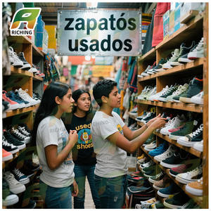 Vente en gros de chaussures d'occasion de marque Preloved Zapatos Usados Para Ninos Pacas Tenis Usados Americanos Calzados Usados Originales - Product Image 1