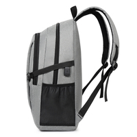 Sac à dos pour ordinateur portable Oxford imperméable antivol avec logo personnalisé et port de charge USB pour les voyages d'affaires et étudiants
