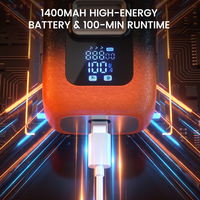 Rasoir électrique PRITECH pour hommes, moteur BLDC 9500 tr/min, rasoir puissant, respectueux de la peau, rasage lisse et précis, verrouillage UV