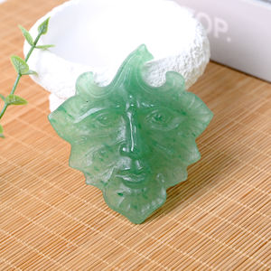 งานแกะสลักคริสตัลรูป<span class=keywords><strong>ใบ</strong></span>ไม้คุณภาพสูงสำหรับตกแต่งบ้าน  หินคริสตัลบำบัด  งานฝีมือศิลปะ  ต้นไม้เทพ  ฮวงจุ้ย  ขายส่ง - Product Image 3