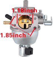 Carburateur 847395 pour B&S 846280 808725 846944 JD LT-166 16 HP Moteur Vanguard Remplace BS-846280 BS-807906