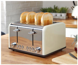 <span class=keywords><strong>Grille</strong></span>-<span class=keywords><strong>pain</strong></span> 4 tranches en acier inoxydable, <span class=keywords><strong>grille</strong></span>-<span class=keywords><strong>pain</strong></span> rétro avec fente large de 1,5 pouces, <span class=keywords><strong>grille</strong></span>-<span class=keywords><strong>pain</strong></span> électrique automatique pour le petit-déjeuner - Product Image 6