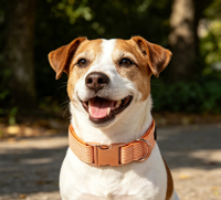 Collier en nylon rayé réglable et personnalisable pour chiens et chats de taille moyenne à grande, accessoire pour animaux de compagnie à haute élasticité