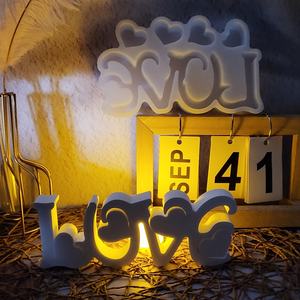 แม่พิมพ์เรซิ่นทำมือสำหรับงาน DIY ของตกแต่งสไตล์อินส์ แม่พิมพ์ซิลิโคนรูปหัวใจสำหรับตกแต่ง X0413 - Product Image 3