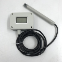 Transmetteur d'anémomètre ultrasonique industriel avec sonde chauffée pour la surveillance des éoliennes, sortie Modbus RS485, étanche IP66