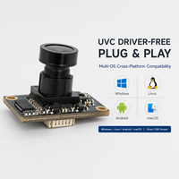 Modul Kamera USB 2MP 1080P GC2083 1/3 "Sensor CMOS Cahaya Rendah Papan UVC untuk Kamera Peluru Keamanan CCTV Pintar