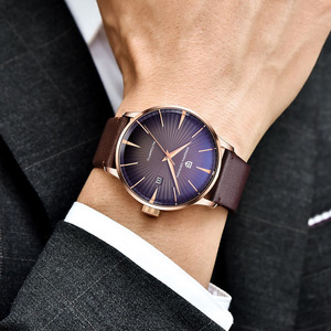 Montre pour homme Pagani Design PD-2770 automatique avec bracelet en cuir, étanche 30M, boîtier en acier inoxydable - Product Image 4