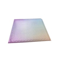 Nouvelle tendance Logo personnalisé coloré Girly Style Poly sac feuille bulle Mailer pour vêtements cosmétique