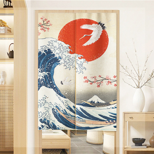 Cortina Decorativa para Puerta con Diseño Nuevo 2025, Impresión por Sublimación, Estilo Japonés, Decoración para el Hogar, Impresión Completa - Product Image 4