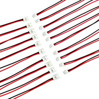 Connecteur mâle JST 1.0 1.25 1.5 2.0 2.54 SH/JST/ZH/PH/XH 1.0MM 1.25MM 1.5MM 2.0MM 2.54MM avec fil 2/3/4/5/6/7/8/P broches