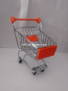 Supermarket mini shopping cart mainan - Product Image 5