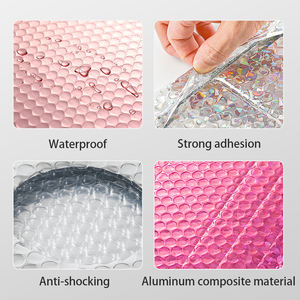 Guandu holográfica aluminio burbuja Mailers logotipo personalizado/tamaño/color OEM/ODM embalaje bolsa de envío para la electrónica - Product Image 5