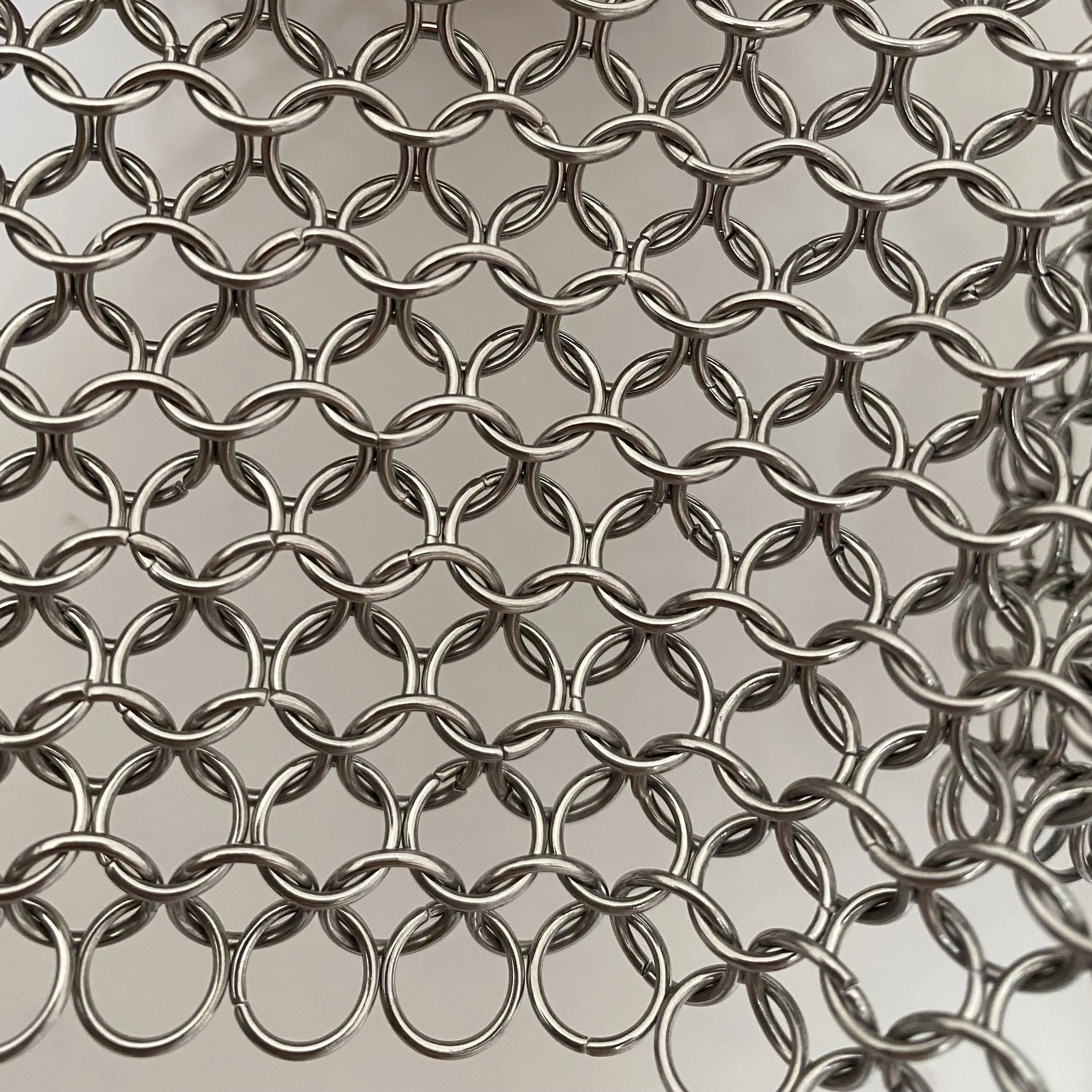 Stainless Ring Mesh Metal Chain Mail Wire Mesh Shower Curtain