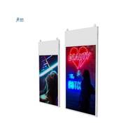 Pantalla LCD Digital de Doble Cara para Ventana con Animación y Súper Brillo para Publicidad en Interiores