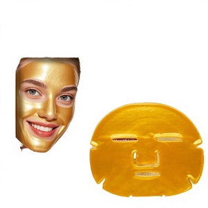 China Skin Care Supplier Hyaluronic Acid Collagen Nano Gold Crystal Collag Face <b>Sheet</b> Travel <b>Size</b> All Skin Types - Product Image 3
