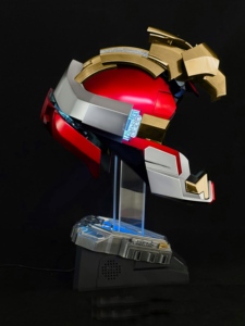 Nouveau <span class=keywords><strong>casque</strong></span> <span class=keywords><strong>Iron</strong></span> <span class=keywords><strong>Man</strong></span> MK17 Jarvis Mark à commande vocale en ABS avec masque à ouverture automatique pour cosplay d'Halloween - Product Image 6