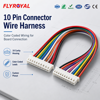 Connettore Femmina Compatibile XH 2.54mm da 2 a 8 Pin, Assemblaggio Cablaggio PCB Personalizzato OEM ODM