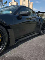 Kit de conversion style OEM en fibre de carbone sèche GT3 RS : Lame avant, aérations d'ailes, jupes latérales, diffuseur arrière pour Porsche 911 992