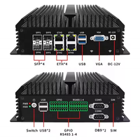 Router Multi-WAN 4x10G SFP+ con 4 Puertos 2.5GbE para Centros de Datos