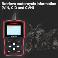 Escáner de Diagnóstico para Motocicletas 601PRO, Lector de Códigos de Fallas OBDII para Honda, Yamaha y Suzuki