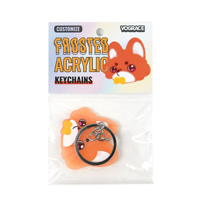 Vogoace Membuat Desain Anda Sendiri Gantungan Kunci Akrilik Buram Cetak Kustom - Product Image 6