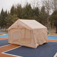 NOUVEAU Camping en plein air 7.5 ㎡   Tente de camping gonflable imperméable, portable, pour 5 personnes, idéale pour les fêtes et les voyages